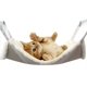 thumbnail image 1 of Suave hamaca cama gato jaula colchón manta cama colgante cómodo dormir estera jaula colchón IE145 (S (38x33cm), blanco) JFHHH pequeña, 1 of 4
