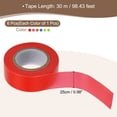 thumbnail image 2 of Uxcell Flagging Tape Non-Adhesive Plastic Neon Survey Marking Tapes for Tree Hunting Boundaries Red/Orange/Blue/Green/Yellow/Pink, 2 of 5