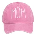 thumbnail image 1 of Wdgfv MOM Embroidered Baseball Cap Style Adjustable Dad Hat For Women Men RD2 One Size, 1 of 3