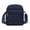 W-784 Blue, variant on W-784 Green Womens Crossbody Shoulder Bag Oxford Material Compact Size Multiple Pockets Lightweight Adjustable Strap For Everyday Carry Outings