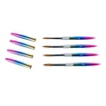 thumbnail image 3 of Juego de 4 pinceles para decoración de uñas, tubo de aluminio, mango ergonómico, firme, flexible, suave, para extensiones de uñas en gel., 3 of 14