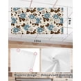 thumbnail image 5 of Fluorescent Light Covers for Ceiling Lights 1 Piece, Teal Brown Spring Floral Magnetic Classroom Light Covers 4x2 Feet, Vintage Botanical Summer Fluorescent Ceiling Filters for Office Classroom, 5 of 7