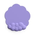 thumbnail image 3 of Cloud Wrist Rest Kit Ergonomic Keyboard Wrist Rest Mouse Wrist Rest Computer Gaming Wrist Rest Non-Slip Base Purple, 3 of 8