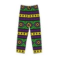 thumbnail image 4 of Goofa Carnival Mardi Gras Printed Soft Pajama Pants for Men, Wide Leg Comfy Casual Lounge Yoga Pants-, 4 of 9