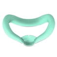 thumbnail image 2 of Máscara de silicona con 3 almohadillas faciales a prueba de luz para Meta Quest Green 3 piezas, 2 of 2
