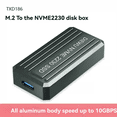 thumbnail image 2 of Boîtier Adaptateur de Disque Dur M.2 NVME SSD Supporte 2230, 2 of 6