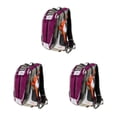 thumbnail image 3 of Ruiboury Sac d'Hydratation Sac à Dos de Vélo Randonnée Violet 26 x 23 x 46cm 3ensemble, 3 of 6