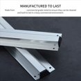 thumbnail image 3 of 4X Restaurant Order ,Tab Kitchen Ticket Holder Wall-Mounted Order Pads for Food Hold Orders Holder,4 * Storage rack,silver, 3 of 7