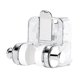 thumbnail image 3 of Soporte de ducha multifuncional para baño, apartamento o baño. Plata transparente, 3 of 9