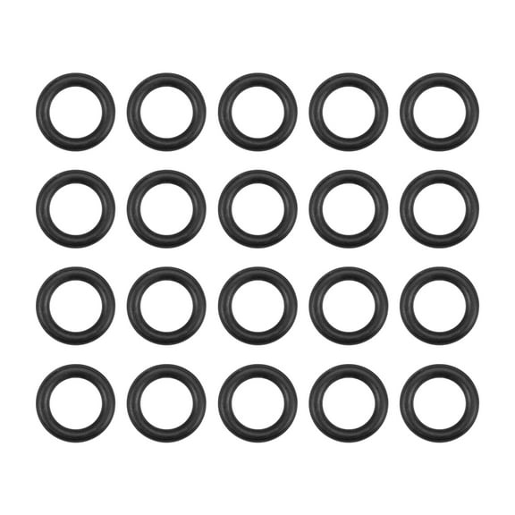 O-Rings Nitrile Rubber 9mm Inner Diameter 14.3mm OD 2.65mm Width Round Seal Gasket 20Pcs