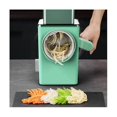thumbnail image 3 of Grater Multi Function Vegetable Cutter Upgraded Cheese Grater Shredder With 3 Interchangeable Blade, 3 of 5