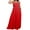 Red, variant on Womens Jumpsuits And Rompers Dressy Smocked Wide Leg Sleeveless Tube Neck Short Rompers For Women Summer