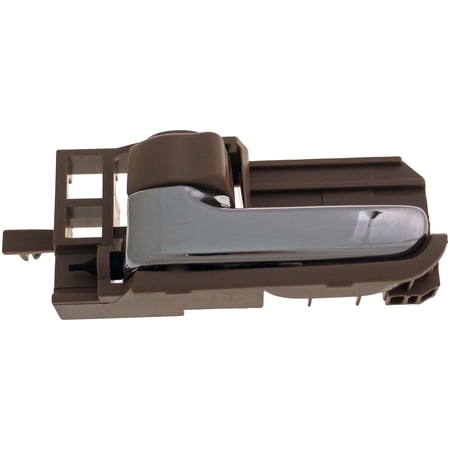 Dorman 83942 Interior Door Handle for Specific Pontiac / Scion / Toyota Models, Chrome Lever; Brown Knob