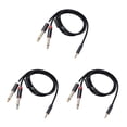 thumbnail image 4 of Cable de Audio Dual RCA Injueey 2M Chapado en Oro, 4 of 6