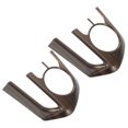 thumbnail image 3 of MERRYHAPY 2-Pack Steering Wheel Frame Trim with Self-Adhesive Backing, Easy to Install, and Stylish Car Interior Accessory, 3 of 7