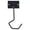 A, variant on Wall Mount Ceiling Mount Pot Pan Hanging Hooks, Heavy Duty Rustproof Black Metal Kitchen Utensil Storage Hooks, Multi-Purpose Cookware Organizer Hangers for Pantry Cookware, Gadgets Storage Use