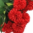 thumbnail image 3 of unbranded 6Ud Flores Artificiales Falsas Rojas Para Adornos En Bodas Y Eventos Especiales, 3 of 7