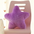 thumbnail image 5 of Homerr Star-shaped Pillow Furry Heart Pillow Fluffy Star-Shaped Cushion - Soft, Furry Design with Vibrant Color, Ideal for Home Decoration, 5 of 10