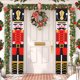 thumbnail image 2 of Decoración navideña para puerta 2024, pancarta navideña de Papá Noel para puerta, adorno navideño colgante para el hogar, regalo de Año Nuevo 2025, 2 of 5