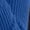 Blue, variant on Women's Turtleneck Top Ruffle Cuff Vertical Rib Stretch Knit Slim Fitted Long Sleeve Spring Fall Fashion Layering Base Clothes