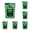 Green, variant on 200 Pcs Glow in The Dark Luminous Stones Colorful Cobbles, Decorative Pebbles for Aquarium Fish Tank Garden Path Sidewalk, Patio Terrace Lawn Yard Ornaments Night Glow Rocks