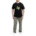 thumbnail image 5 of CafePress - Texas State Outline Bluebonnet Flower Pajamas - Men's Dark Loose Fit Cotton Pajama Set, 5 of 7