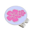 thumbnail image 3 of Prettyia - Clip para sombrero de golf con clip desmontable para marcador de pelota de golf, flor do Zulema Marcador de pelota de golf, 3 of 5
