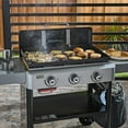 thumbnail image 5 of Weber 28 Inch 3 Burners Liquid Propane Rust-Resistant Griddle, Black, 5 of 8