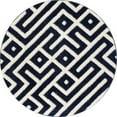 thumbnail image 3 of Art Carpet 841864100143 7 x 9 ft. Highline Collection Amazed Woven Area Rug, Navy, 3 of 4