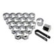 thumbnail image 4 of 20 tapas para tuercas de rueda de coche, protección para tornillos de neumáticos, tuercas de rueda Plata 19mm, 4 of 9