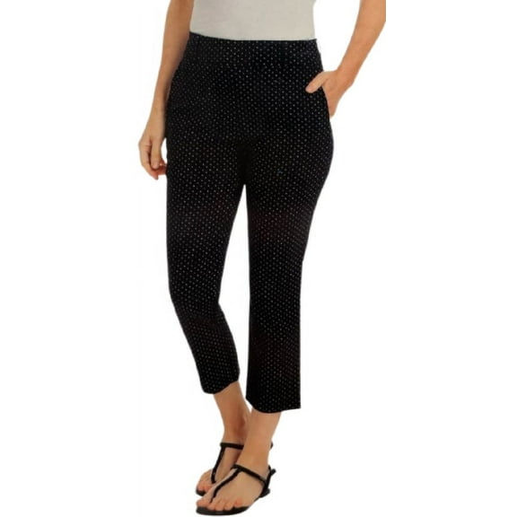 Hilary Radley Slim Leg Off White Capris (Women's M)