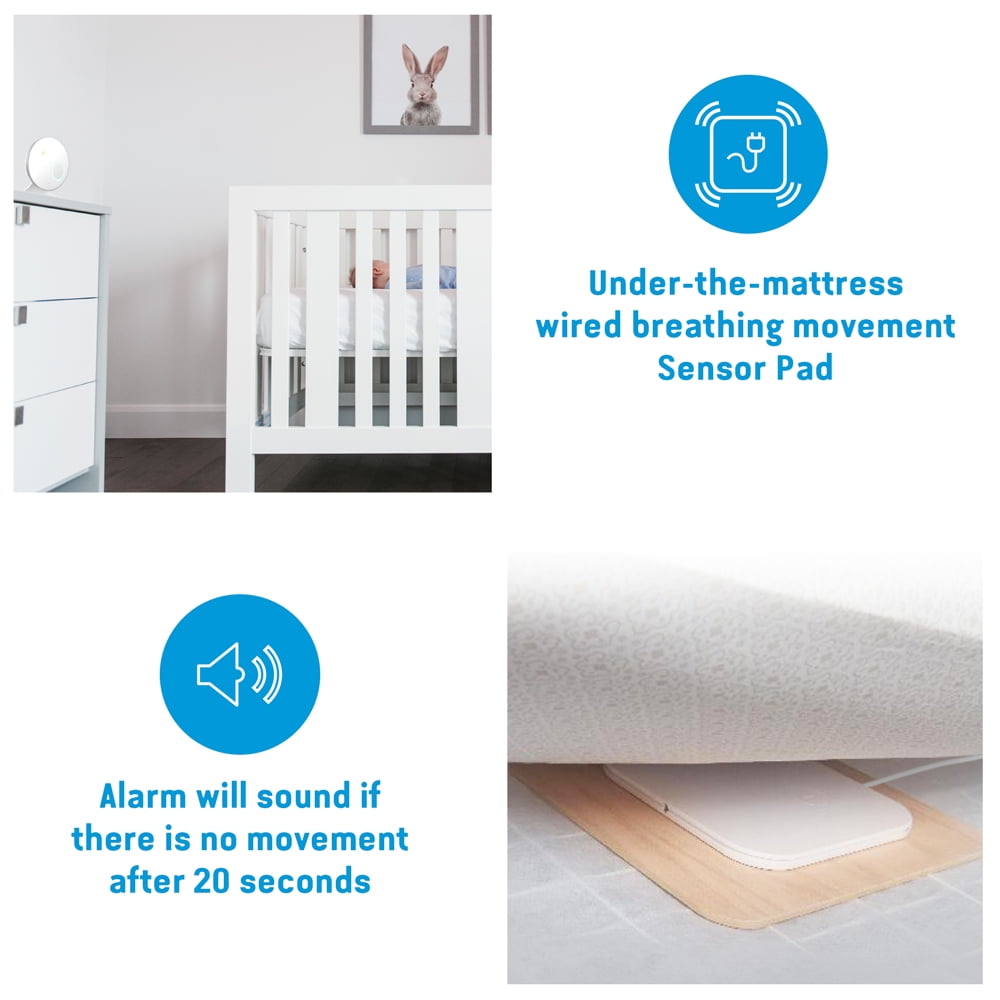 angelcare ac115 baby movement monitor with sound