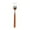 Brown #4, variant on Stainless Steel Spoon and Fork Set with Wooden Handle | 1-Piece Kitchen Utensil Cutlery Set | Dishwasher Safe & Rust-Resistant
