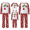 thumbnail image 1 of Pyjamas Assortis Colorés Tenues de Famille Assorties Dessin Animé Grinch's Pyjamas Assortis pour un Style Familial Cohérent, 1 of 4