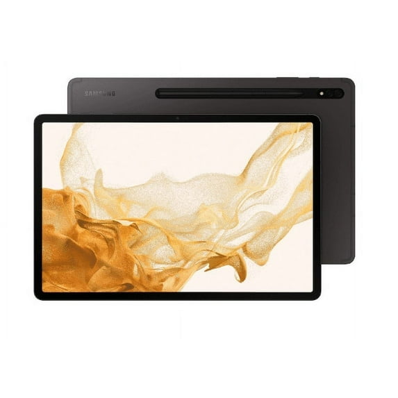 Restored SAMSUNG Galaxy Tab S8 Plus 12.4 in 128GB Tablet (Wi-Fi) Graphite (S pen included) (Refurbished)