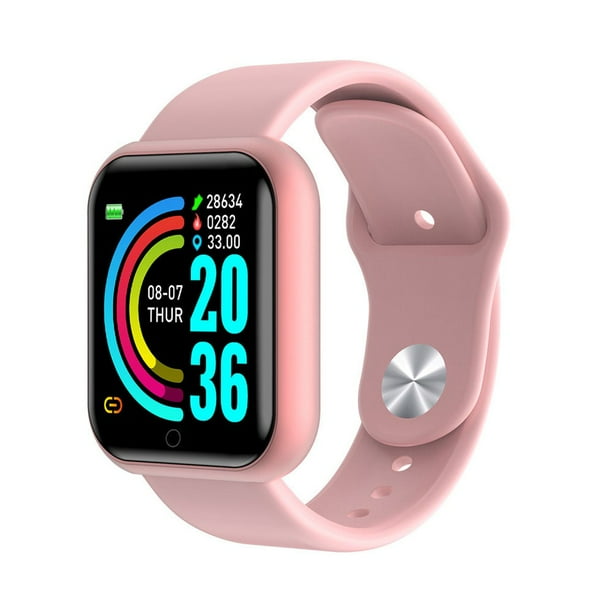 Reloj Inteligente impermeable impermeable reloj Inteligente Y68 D20 Usb Bluetooth con Monitor De corazón Pk W26 X7 Smartwatch