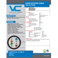 thumbnail image 4 of Cable Ethernet, cable vertical Cat5e, 350 Mhz, UTP, 1000 pies, 4 of 5