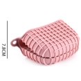 thumbnail image 3 of Oleegame 1PC 1 Pair Of Silicone Heat Insulating Hand Clips High Temperature Lattice Hand Clips 70g Thickened Silicone Anti Scalding Hand Clips Pink, 3 of 5