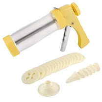 Kaireo Cookie Decorating Gun Baking Tool A,Cake Decoration Nozzle Upgrade Tools Cookies Decorating Yellow Maker Set Baking Mouth Spray Cookies Maker Decorated