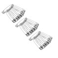 thumbnail image 1 of YWIYIUD 30PCS 1.22inch Small Silver Pins MultiPurpose Tool for Clothes Decoration Sewing Work Craft Emergency Fixes Cable Management Blankets and DIY Projects, 1 of 3