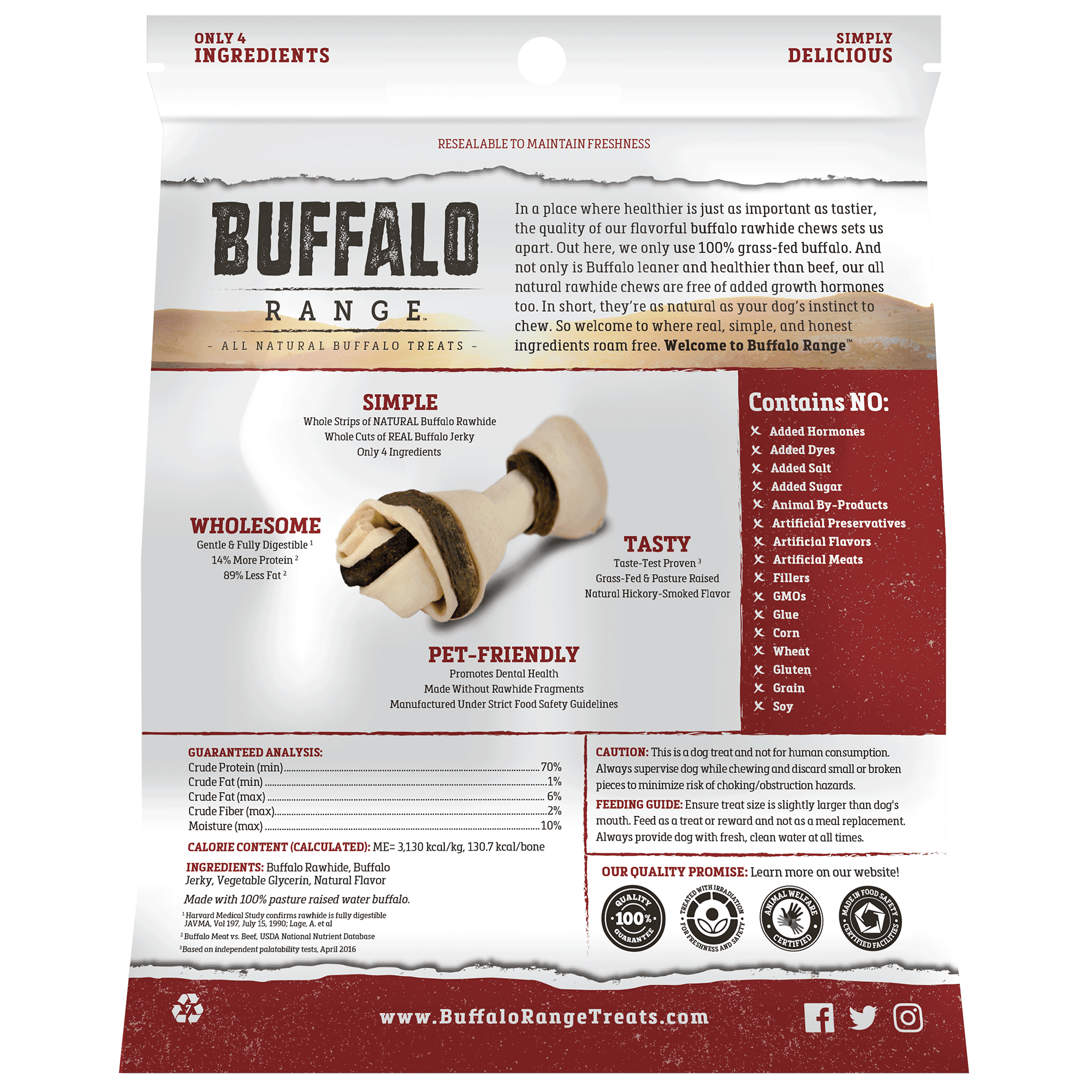 buffalo range jerky bones