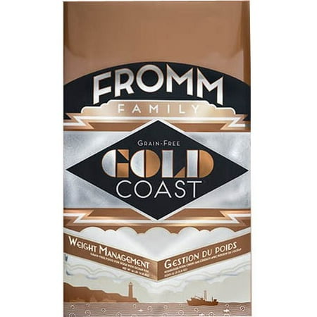 Fromm Family Gold Coast Grain-Free Weight Management Ocean Fish Dry Dog Food, 4 lb