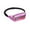 pink, variant on Waterproof Neon Fanny Packs with 2 Zippered Compartments for Party Travel Hiking 31x8x2cm PU Leather Adjustable Waist Belt