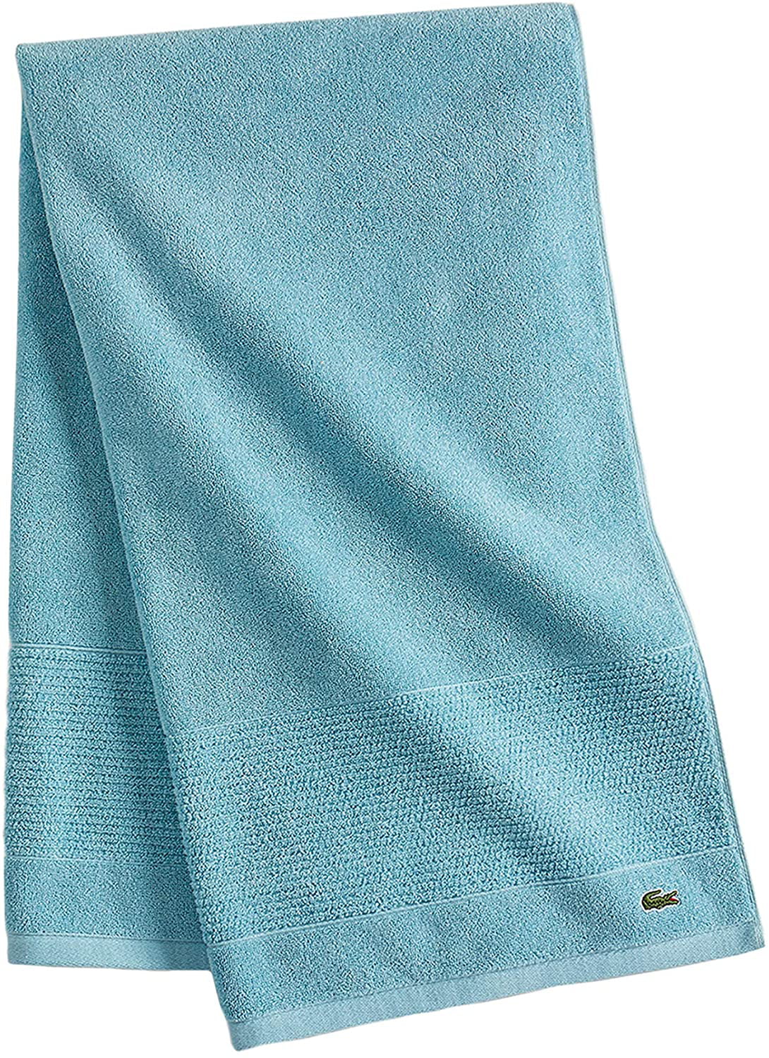 30' x 54' Bath Towel Dark Gray in Color Lacoste Legend Towel 100% Cotton Loops 
