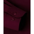 thumbnail image 5 of sogami Mens Long Sleeve Basic Business Shirt Formal Dress Shirts with Pocket, 5 of 7
