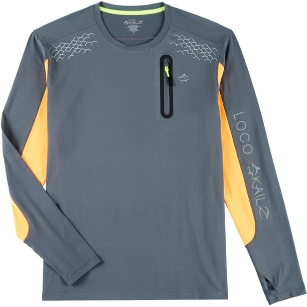 Loco Skailz Loco Skailz Mens Crew Neck Long Sleeve TShirt Walmart