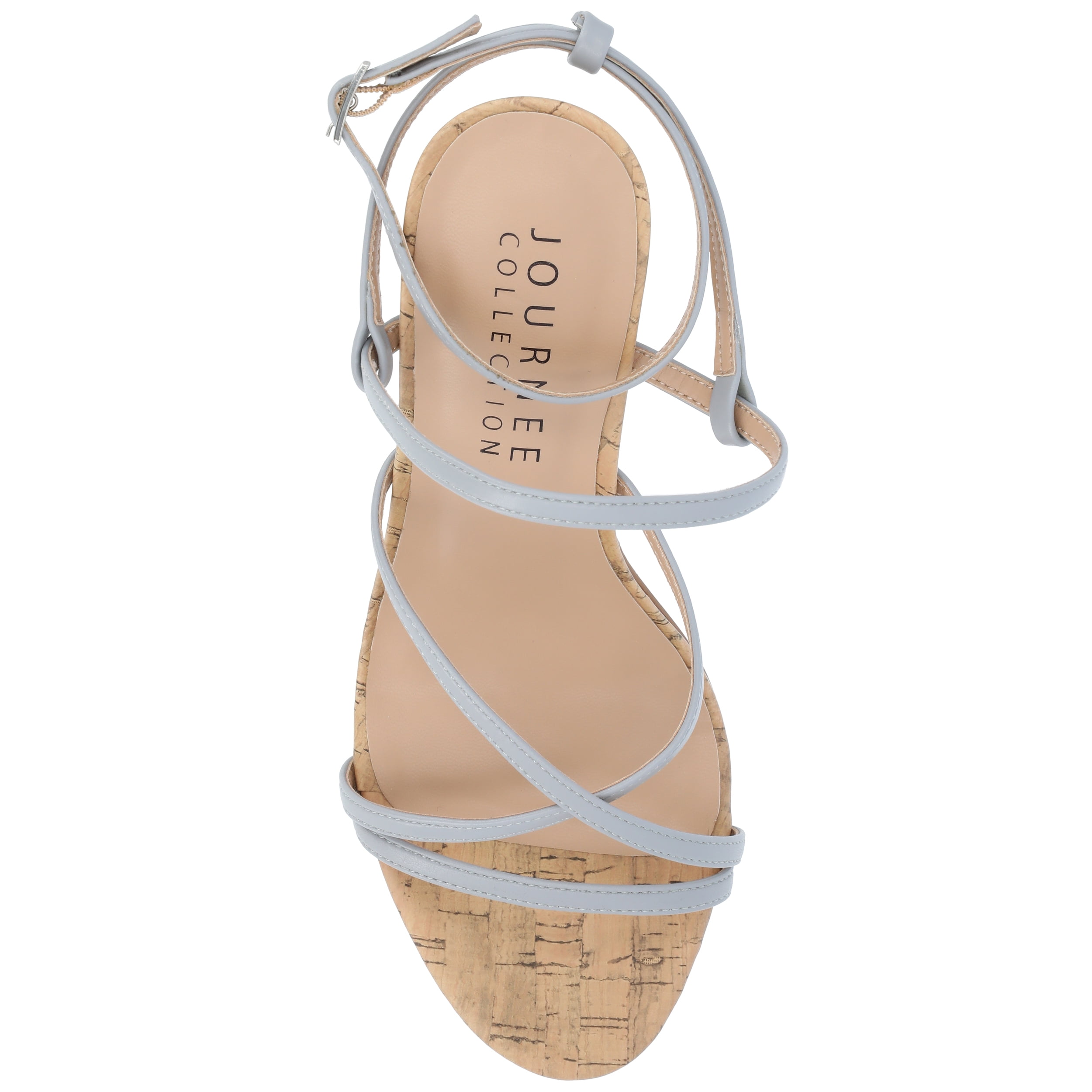 Journee Womens Fylissa Multi Strap Stiletto Open Toe Sandals