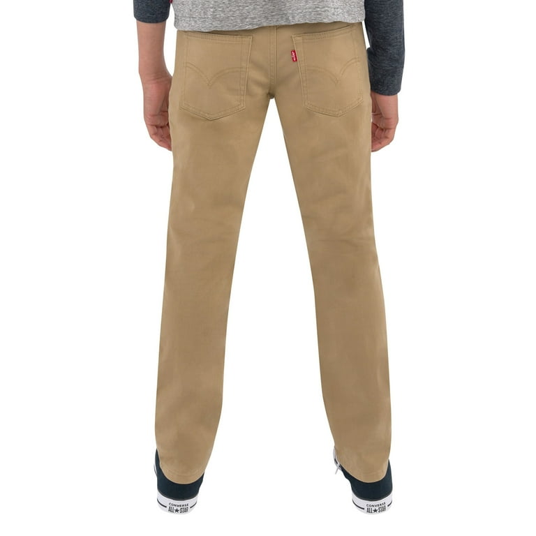 Levi's 511 khaki chinos deals