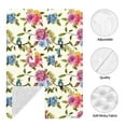 thumbnail image 4 of Car Seat Cover Baby - Carnation Hummingbird Pattern Breathable Infant Car Seat Cover for Baby Carseat, Lightweight Comfort Baby Essentials Must Haves Newborn Stuff for Girl Boy, 4 of 7