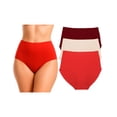 thumbnail image 1 of Paquete con 3 Pantaletas Altas Sin Costuras Pack Con 3 Colores Diferente, 1 of 4